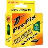 Плетеный шнур AQUA PROFIX 0,10мм, 100м (темно-зеленый)
