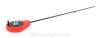 Удочка зимняя "Балалайка" BRAVO SPZ жесткий пенопласт, спорт. хлыст, вес 14гр (цвета ассорти)