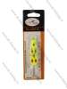 Блесна ROSYDAWN IceJig 60- 013 (покр. гладкое-лимон,красные ромбы/серебро) (12гр.,70мм)