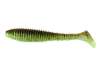 Виброхвост KEITECH Swing Impact FAT 3,8" цв. #401 Green Pumpkin/Chartreuse (уп. 6шт.)