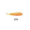 Приманка съедоб. слаг NICE TROUT PLAMP "КРЫСКА" 2,0" СЫР цв. 034 (баночка 6шт) KRS2.0-034CH