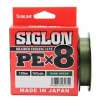 Леска плетен. SUNLINE SIGLON PEx8 (Dark Green/темно-зел.)  #0.4 150m