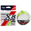 Леска плетеная YGK Braid Code X8 Shore 150м #1,0 (светло-зелен, 16lb)