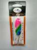 Блесна ROSYDAWN Wabler 40- 011PG (покр. гладкое-розовый, зелен., синий/черно-роз.) (7гр.,57мм)