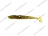 Виброхвост KINETIC съедобный SUPER MINNOW 3,0"-11 (прозрачно-желтый с разноцв. блестками) уп.5шт